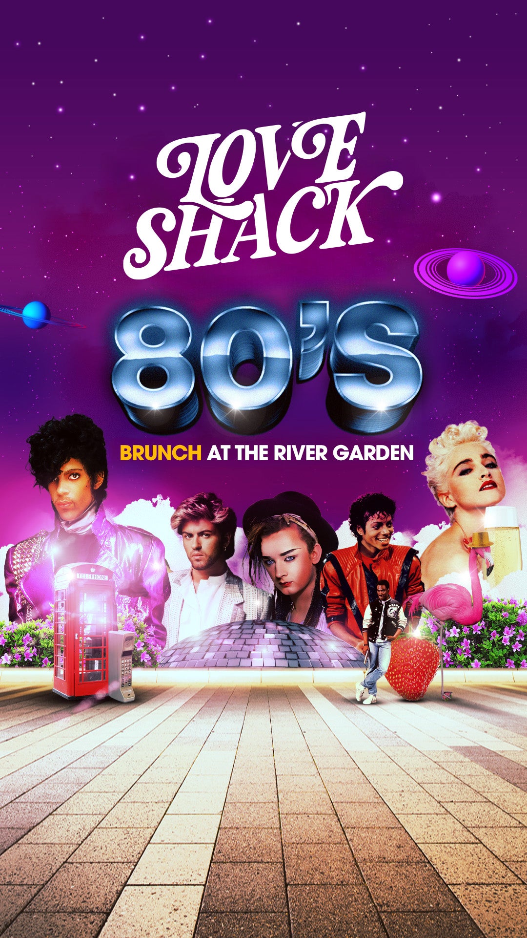 80s Bottomless Brunch With Live Entertainment | 27th September 2025| 3pm/6pm