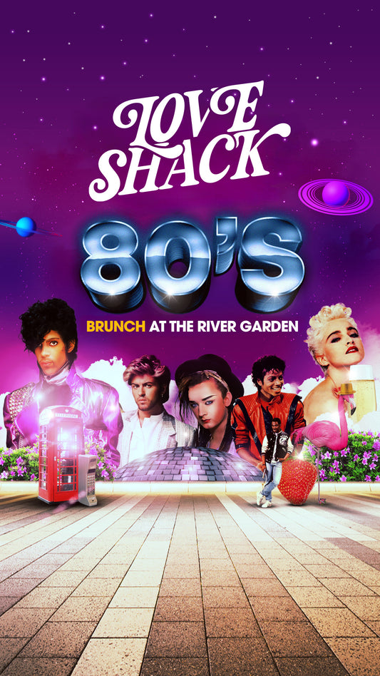 80s Bottomless Brunch With Live Entertainment | 28th June 2025| 3pm/6pm