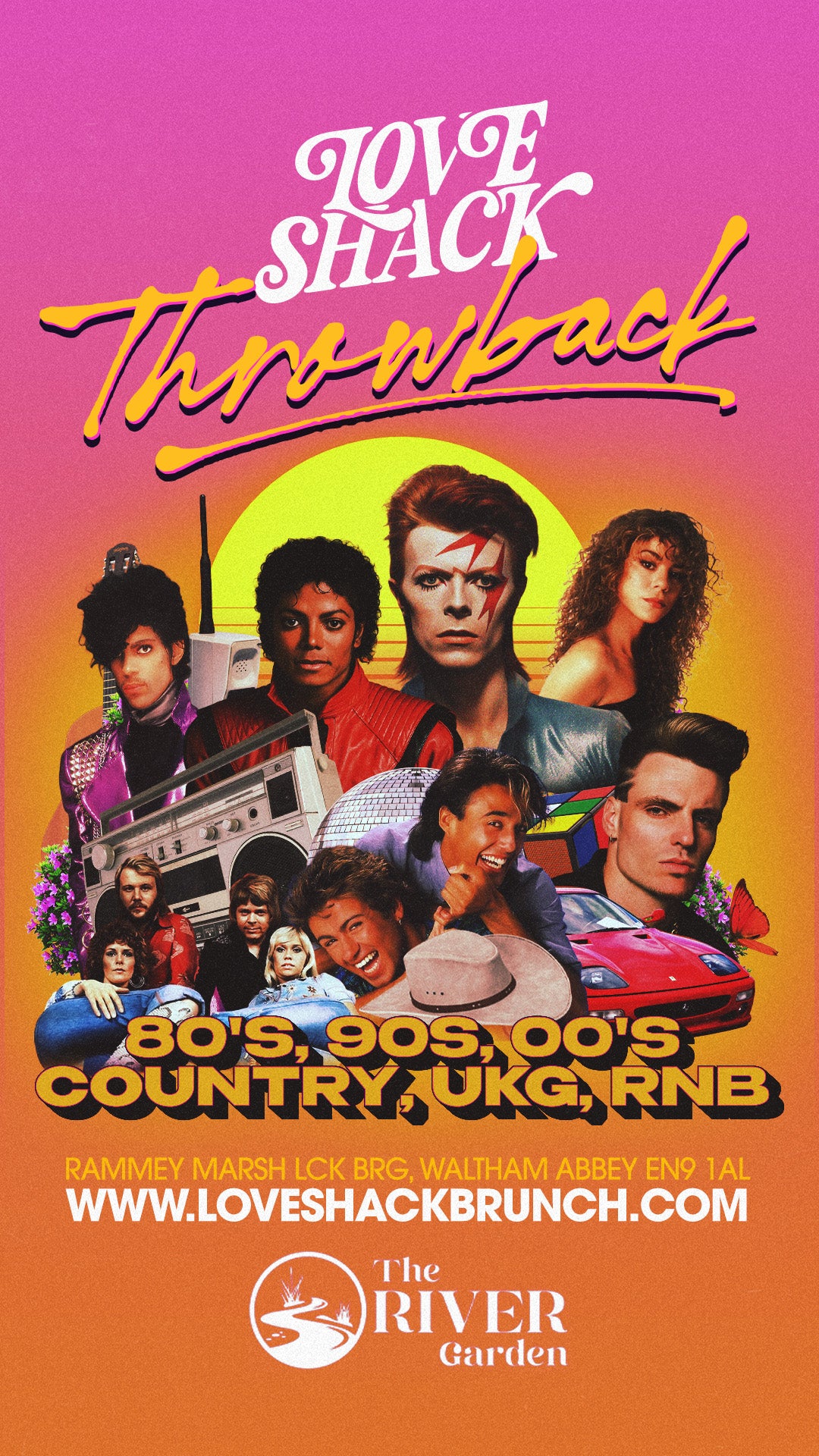 FREE Love Shack Throwback Party | 1st November 2025 | 6pm+